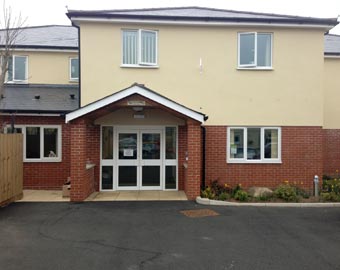 The exterior of Thomas Gabrielle EMI Residential Home, Cwmbran